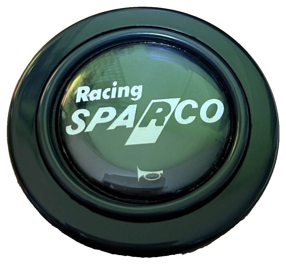 Racing Sparco Black JDM Horn Button for Sparco OMP Nardi Steering