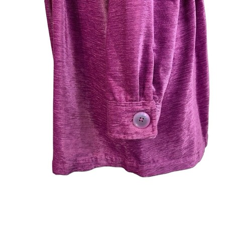 Weiche Umrandung Fiona Chenille Tunika Oberteil Fuchsia Beere S Neu mit Etikett Langarm - Bild 5 von 13