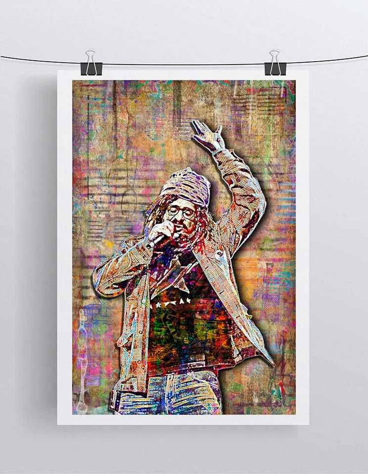 Adam Durtiz of Counting Crows Poster, Counting Crows Tribute free Shipping US - Image 2 of 4