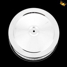 Chrome 10 Inch X 2 Inch Air Cleaner Fits Chevy Ford Mopar Pontiac And Oldsmobile
