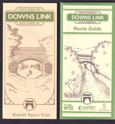 DOWNS LINK ROUTE GUIDE and SLINFOLD NATURE TRAIL