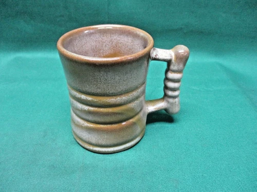Vintage Frankoma  Pottery #C3 Mug, Desert Gold
