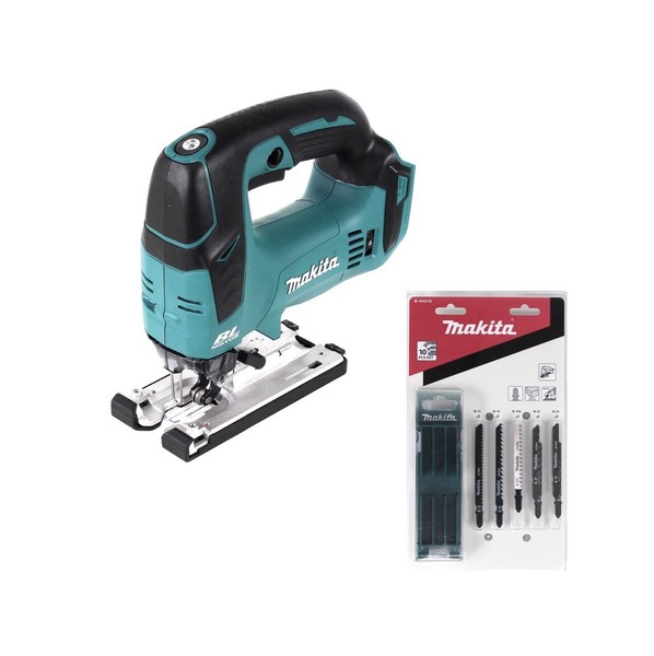 Makita Djv 182 Z Akku StichsäGe 18 V 26 Mm + Makita StichsäGebläTter Sortiment A-image