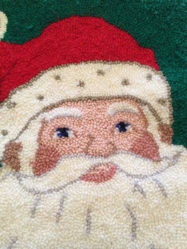 Vintage Weihnachts Nadelspitze Weihnachtsstrumpf - Bild 3 von 3
