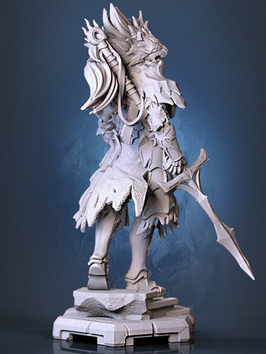 Dragun Studios | Kimba white Lion Knight | D&D TTRPG - Picture 8 of 8