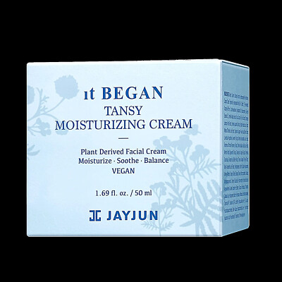 JAYJUN It Began Tansy Moisturizing Cream Certified Vegan 50ml With Box HTF