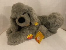 Steiff Cosy Nobby dog, vintage 80's 5452.28, all tags, excellent condition