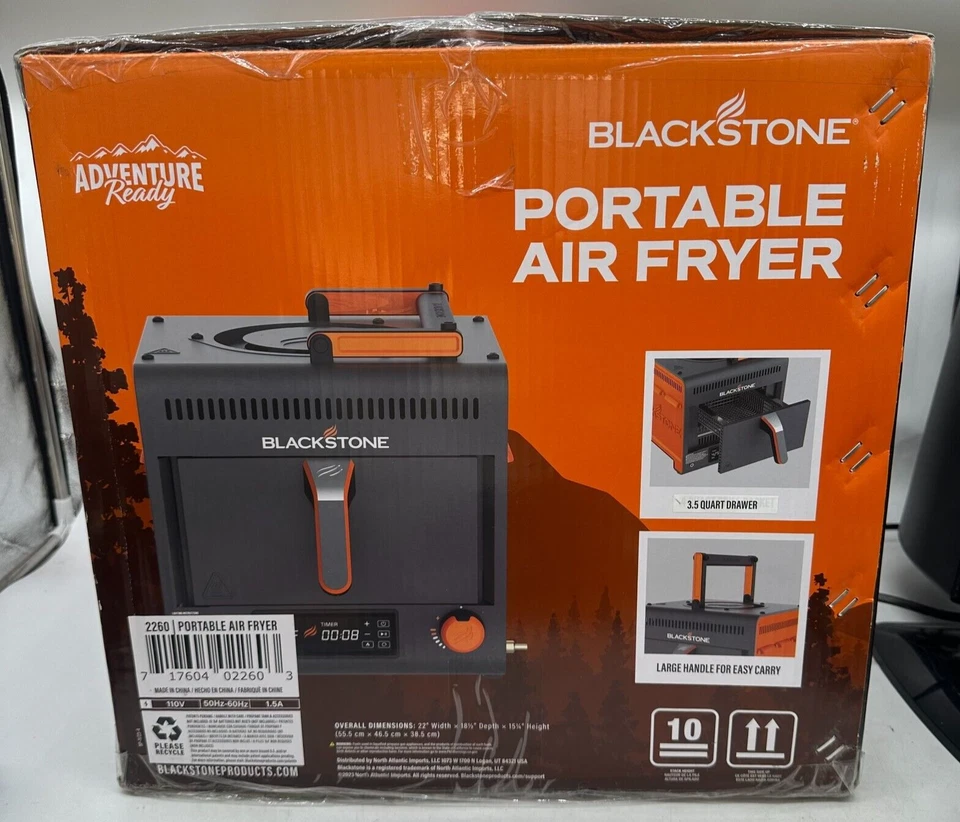 Freidora de aire de propano portátil Blackstone Adventure Ready con pantalla digital - NUEVA Foto 4 de 4