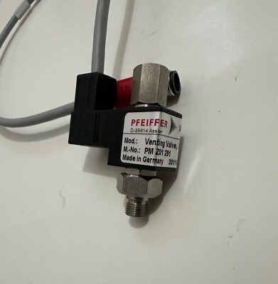 PFEIFFER VACUUM VENTING VALVE PM Z01 291 | eBay