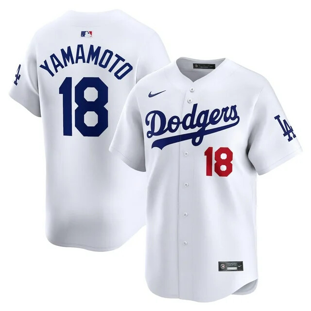 Nike Los Angeles Dodgers ユニフォーム Mサイズ Los Angeles Dodgers Nike Official Replica Road Jersey - Mens