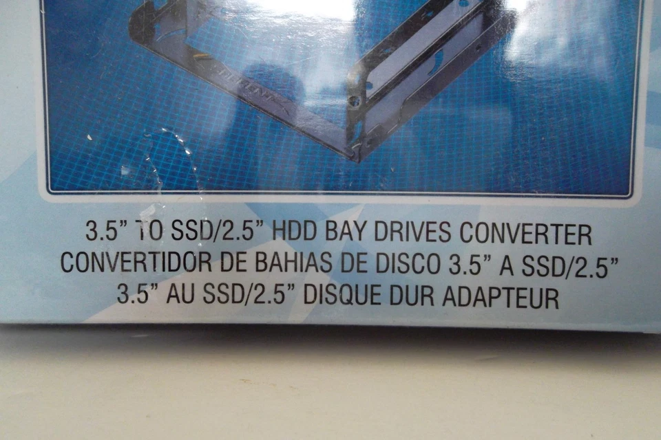 Sabrent 3.5” to Two SSD/2.5” HDD Bay Drives Bay Converter  Adapter BK-HDDH NEW - Image 2 of 4