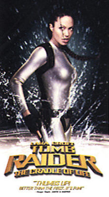 Lara Croft Tomb Raider VHS Seayled Unopened The Cradle of Life Movie BRAND NEW 