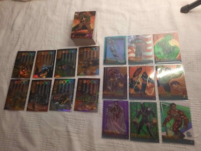 1997 Marvel Vs. Wildstrom Base Set, Clearchrome, Overpower