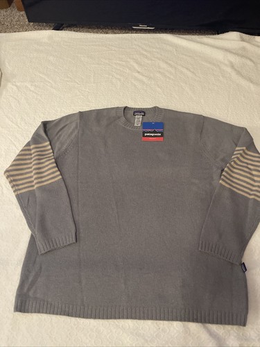 NEW Patagonia Crew Sweater Material: 80% Lambswool 20% Nylon Size: Men 2XL Grey