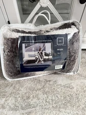 Chic Home Adult Contemporary Chic Home Shady Snuggle Hoodie 51x71 Robe Brown,