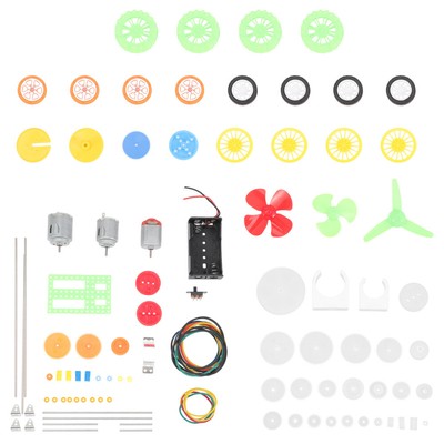  112 Pcs Lawn Mower Motor Kit Model Accessories Miniature Engine