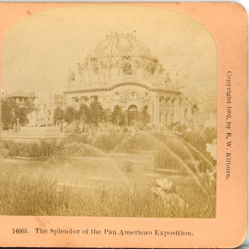 PAN AMERICAN EXPOSITION, Buffalo, Splendor of the Exposition -- Stereoview WF1