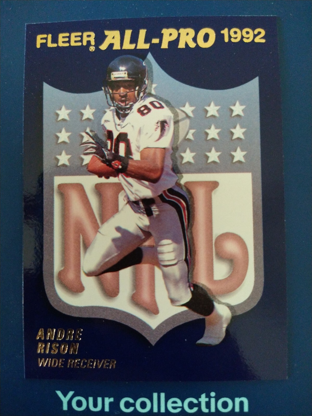 1992 Fleer Football All-Pro Andre Rison #7 Atlanta Falcons 