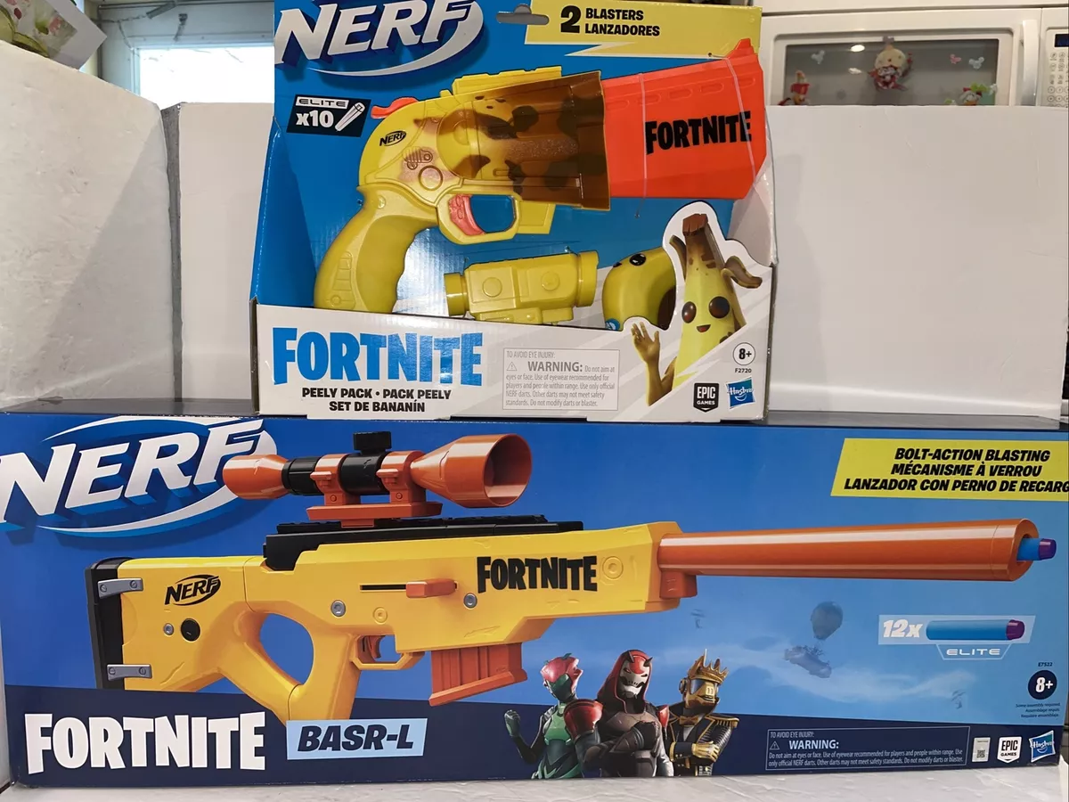 Fortnite Nerf Gun BASR L Blaster Toy Sniper Rifle