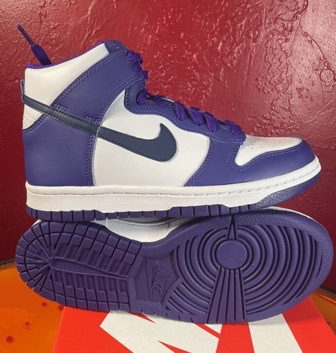 Nike Dunk High Electro Purple Midnight Navy â sneakermouse