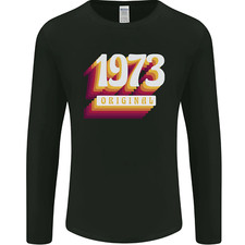 Retro 53rd Birthday Original 1973 Mens Long Sleeve T-Shirt