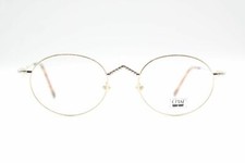 Vintage Chai MC 1 Gold Oval Glasses Eyeglass Frame NOS