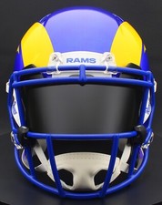 ***CUSTOM*** LOS ANGELES RAMS NFL Riddell SPEED Authentic Football Helmet