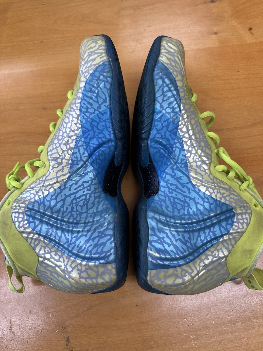 Nike Air Flightposite Exposed “Volt/ Blue” (616765-700  display picture 2