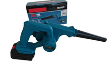 Soffiatore Aspiratore per Foglie da Giardino Prato Doppia Batteria con Sacco 36V - Miniatura 1