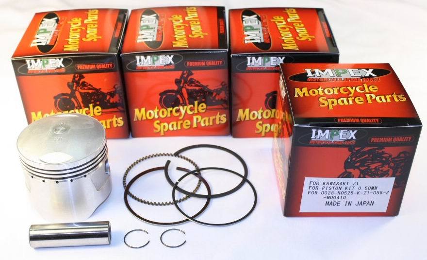 Pistons 67,5mm Kawasaki Z900 : Supprimez la Perte de Compression de Votre Z1