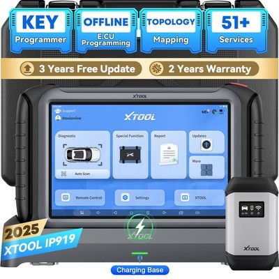 XTOOL IP919 Auto Full System Diagnostic Tool Key Progammer Offline ECU Program