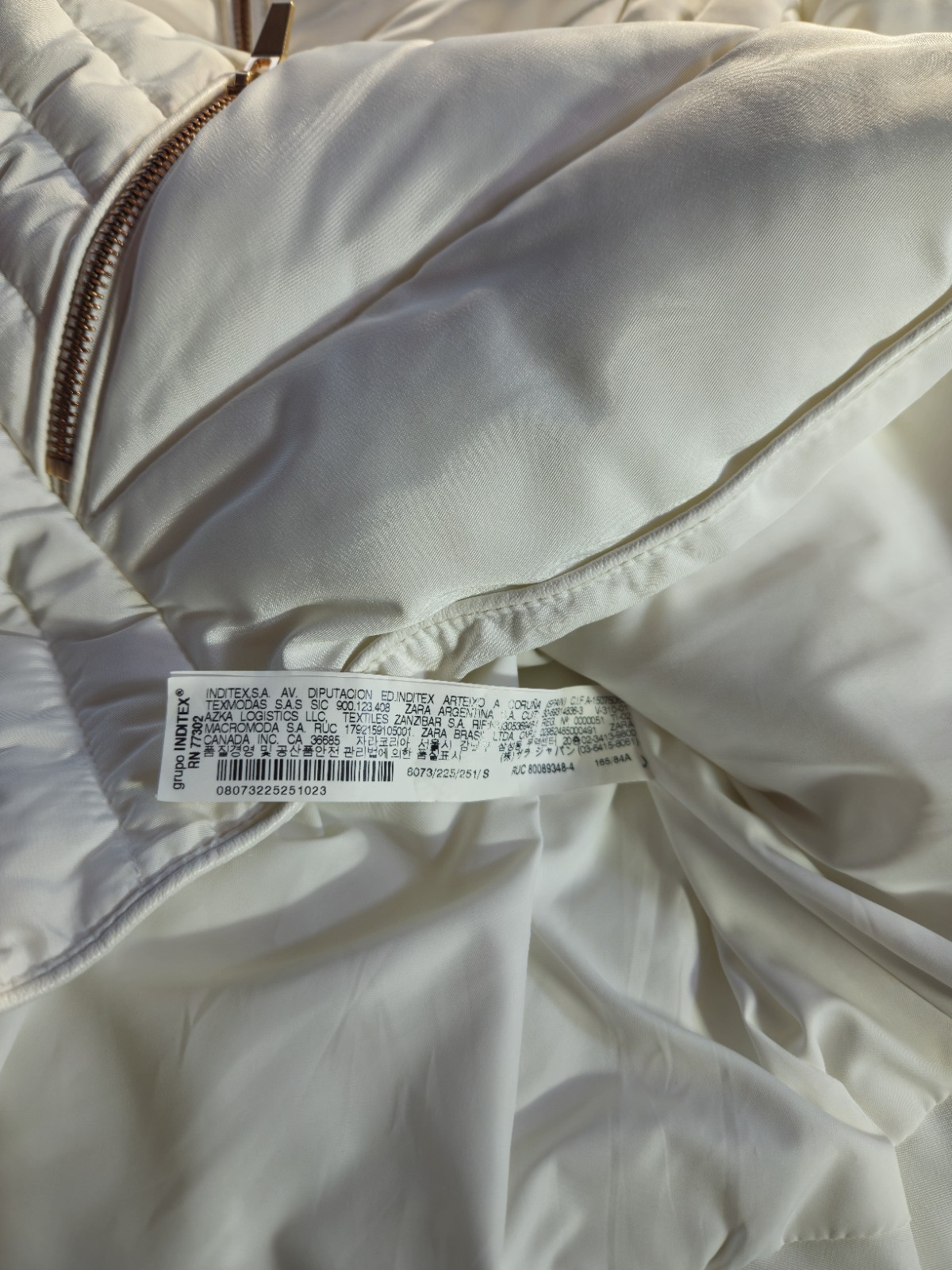 Zara Basic Outerwear Jacket For W Sz S Cream Colo… - image 16