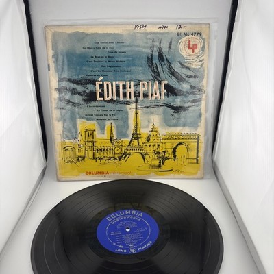Edith Piaf ''Self Titled'' LP 1954 Columbia Masterworks ML VG++R