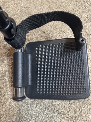 Swing-Away Wheelchair Footrests w/ Heel Loops 3-3/4” rise Great Condition - Picture 5 of 8