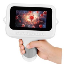 Kids Microscope, 1000X Handheld Digital Microscope, 3" IPS   3.0" IPS White