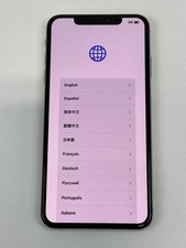 Apple iPhone XS Max 64GB (Unlocked) A1921 Silver Smartphone