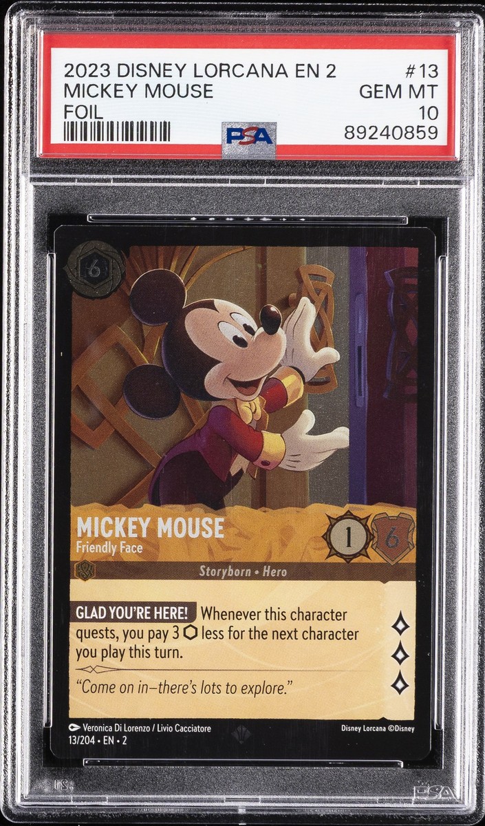 DISNEY LORCANA EN 2-RISE OF THE FLOODBORN MICKEY MOUSE - FRIENDLY