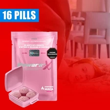 PowersX Pink 16 Pill Endurance Improvement Supplement Hot Body Sex Powers Woman