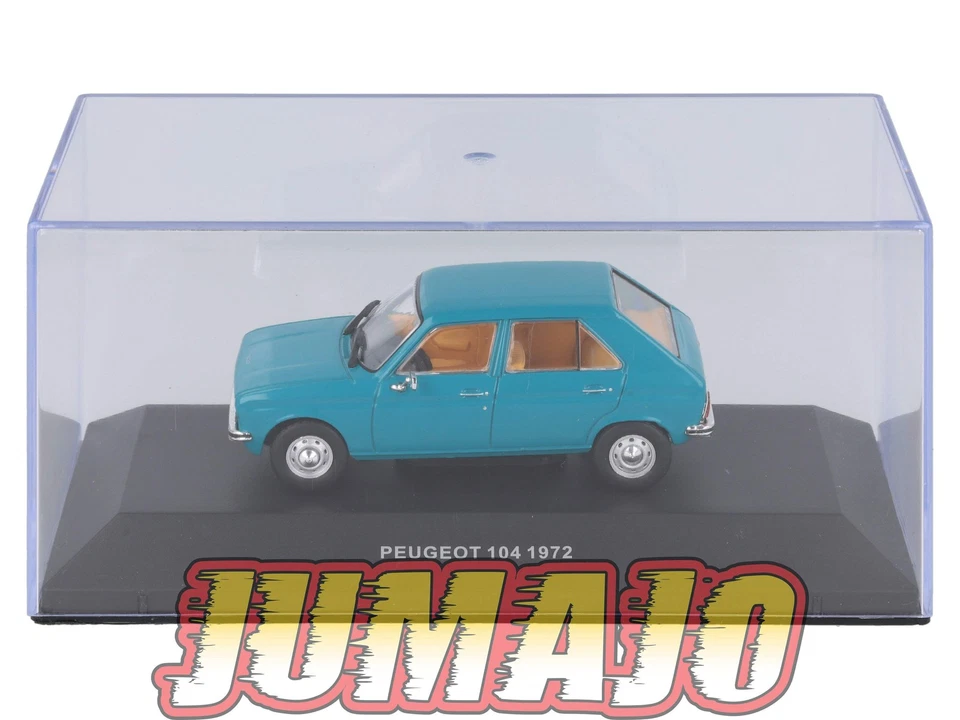 BJ5 Voiture 1/43 JUMAJO Peugeot 104 5 portes 1972 - Photo 4/4