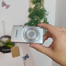Canon IXUS 185/ELPH 185 20MP 8x Optical Zoom 28mm Digital Camera Silver Tested
