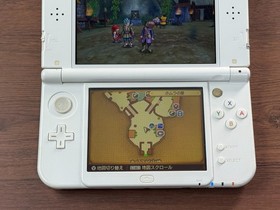 IPS Nintendo New 3DS XL Pearl White Console IPS Screen Bottom Tested R5297