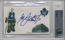 BAS Authenticated Eddie Johnston BGS Authentic Auto 4f5