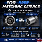 BMW Locking Wheel Nut Key Replacement Photo Matching Service | Lost Key 24H ship