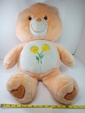 Vintage 2002 Jumbo 26  Friend Bear Care Bear Plush Orange