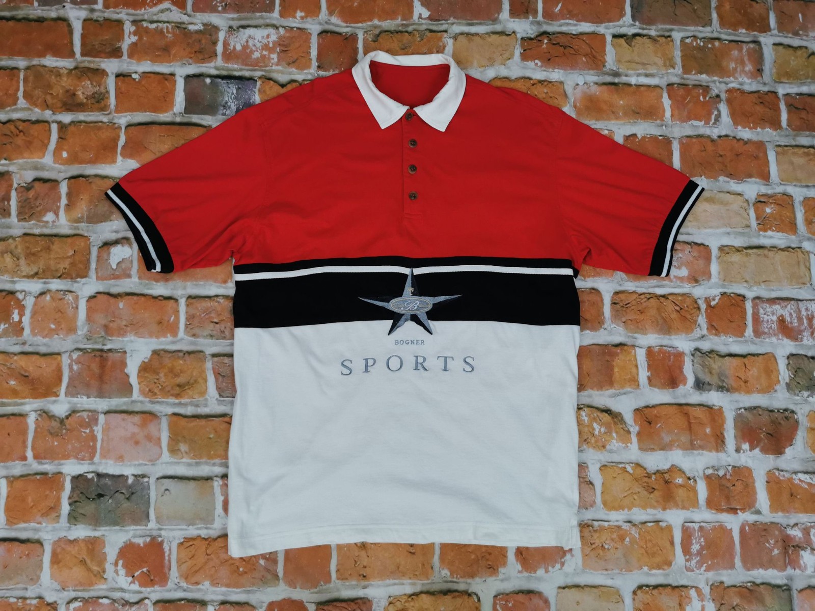WILLY BOGNER GOLF SPORTS VINTAGE POLO SHIRT CASUAL SIZE: XXL 2XL TIP TOP