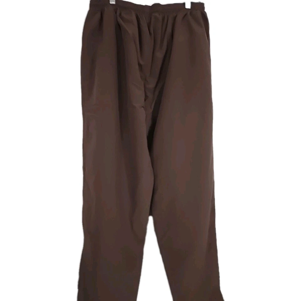 Vtg Wyoming Cowboys Track Pants Men’s L Brown NCAA Football Athletic Sweatpants - Image 2 of 4