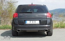 Fox Duplex Racinganlage ab Kat Opel Signum 2.8l 140x90mm oval mit Absorber