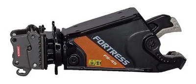 GAZ EVANS COLLECTION - FORTRESS FS45-R Schwarze Schrottschere für Bagger bis ...