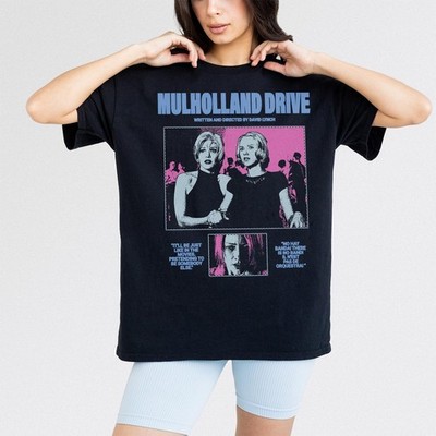 Mulholland Drive David Lynch Inspired Retro Unisex Graphic T Shirt Vintage