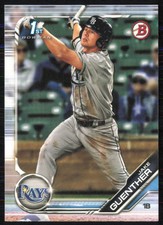 Jake Guenther 2019 Bowman Draft #BD-96 Tampa Bay Rays